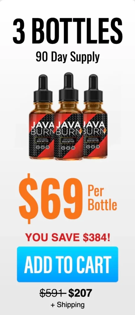 3-pouches JAVA BURN