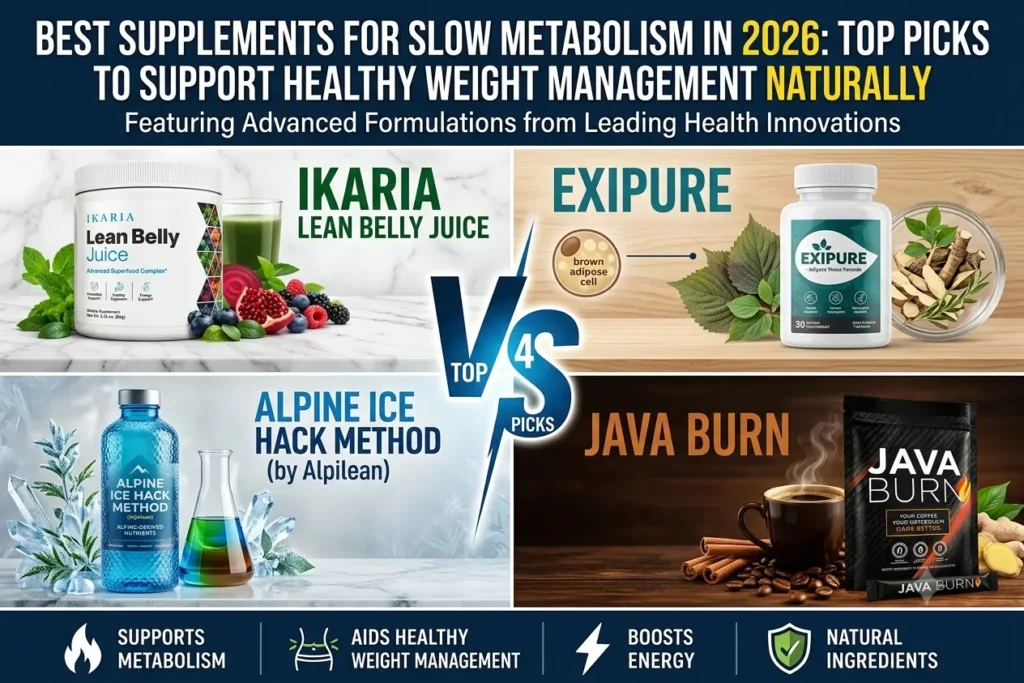 Best Supplements for Slow Metabolism