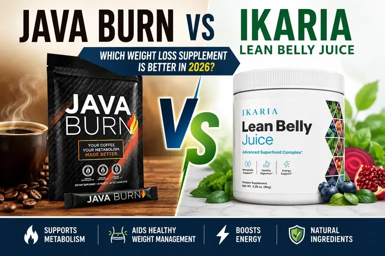 Java Burn vs Ikaria Lean Belly Juice comparison review 2026