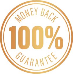 100 % MONEY BACK GURENTEE